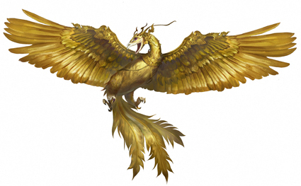 Golden Bird Image